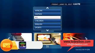 tvdesiBox Setup Video