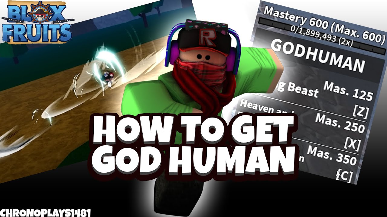 How to Get God Human in Blox Fruits Easily