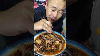 MINI OCTOPUS AND SQUID #asmr #seafood