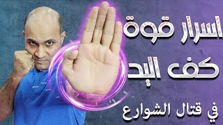 اسرار قوة كف اليد في وكيف تستخدمها في قتال الشوارع مع الكابتن فهد المهر