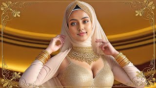 4K Ai Lookbook Videoai Girlarabian Hijab Showcase Video Ai Beauty Girl Lookbook