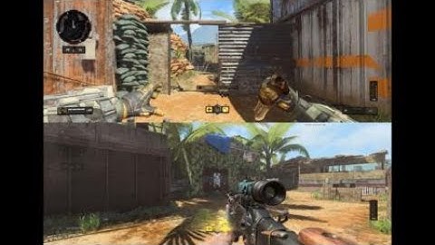 Bo4 Greasy clip on split screen 1v1