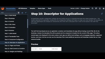 SAPUI5 Walkthrough Step 10- Application Descriptor   #sap #sapui5 #ui5