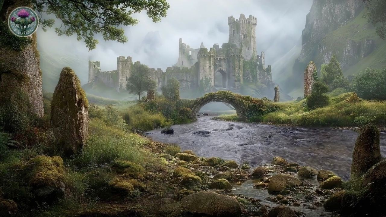 Highland Ruins | 4 Hours of Peaceful Celtic Medieval Music for Relaxation