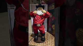 demonstration of Holly Jolly Rock Santa collectibles for sale on ebay lovelyfinders