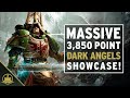 MASSIVE Warhammer 40K army showcase - 3,850 pts of Dark Angels!
