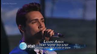 American Idol 2013 - Lazaro Arbos - Top 10