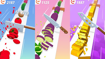 Perfect Slices Live Now 🍎🔪🍎 - All Levels Gameplay Android,ios Ep-1