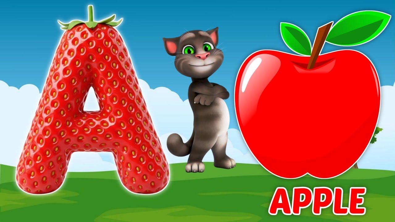 A for apple | अ से अनार | abcd | Nursery rhymes alphabet education song