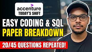 Today's Accenture Exam Analysis | Accenture Hiring | Accenture Exam Questions & Sept 10 Exam Coding