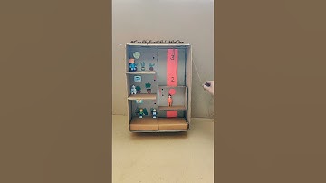 Elevator craft for kids | DIY Elevator | Cardboard Elevator