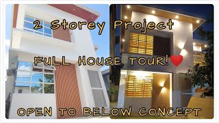 VLOG 148 | 2 STOREY PROJECT | OPEN TO BELOW CONCEPT| FULL HOUSE TOUR by BLESSED BUILDERS PH 9,303 views 5 months ago 24 minutes