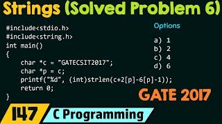 Strings (Solved Problem 6)