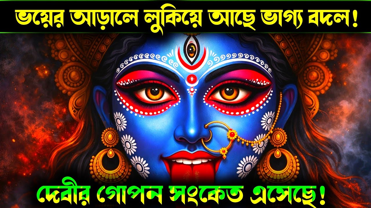 ১১১১ 🕉️ মহাকালীর গোপন সংকেত — তোমার জীবনে শুরু হতে চলেছে এক অদ্ভুত পরিবর্তন!
