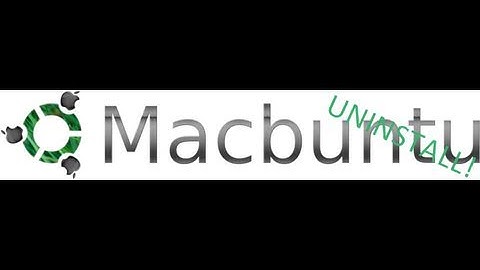 How to Uninstall Macbuntu - Ubuntu 10.10