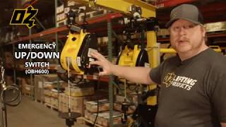 Electric Builders Hoist Cable Lift by OZ Lifting Products