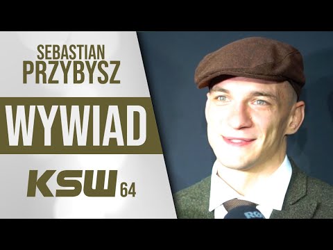Sebastian Przybysz po ważeniu przed KSW 64 o pierwszej obronie pasa mistrzowskiego