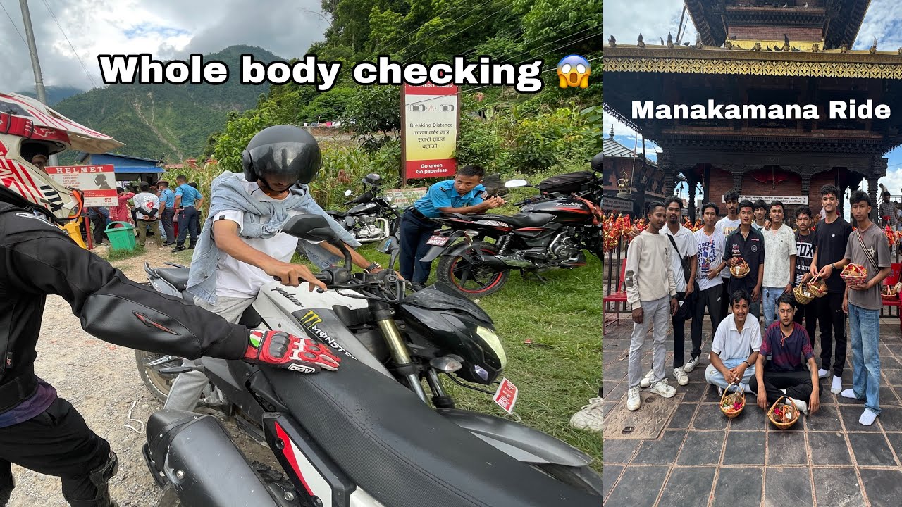MANAKAMANA RIDE JADA SAB KO BODY CHECKING VAYO 😱