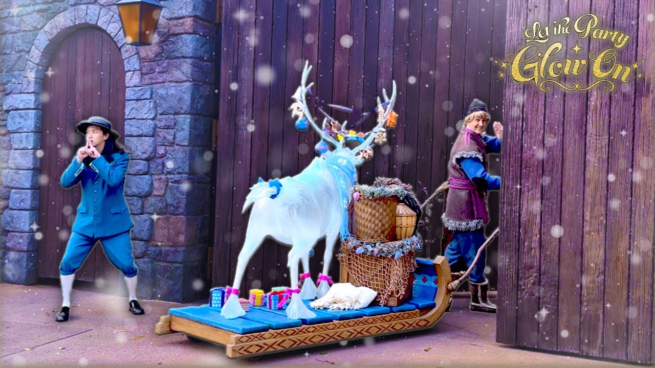 Свен-фантастический сюрприз от Кристоффа | Рождество в Диснее 2025 | Гонконгский Диснейленд