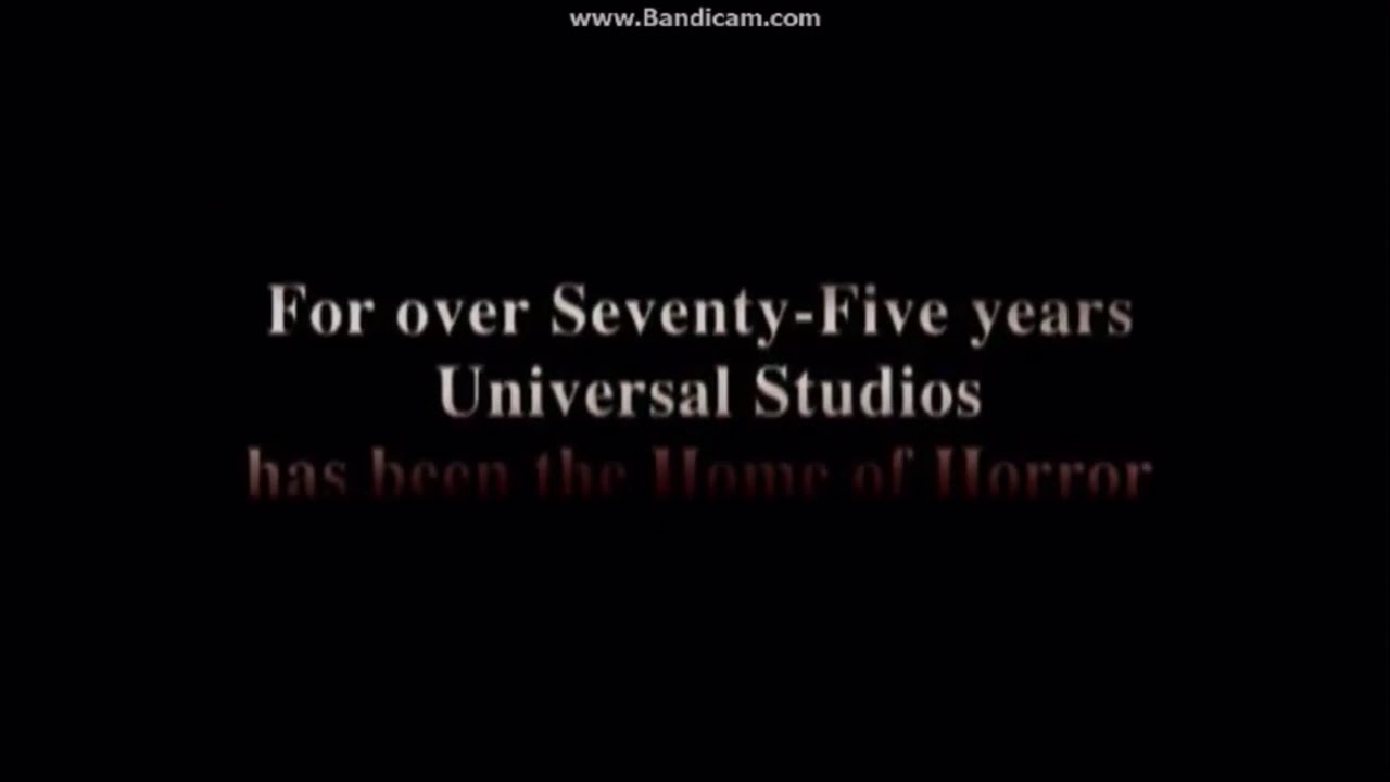 Universal Studios Halloween Horror Nights 20092012 Promo YouTube