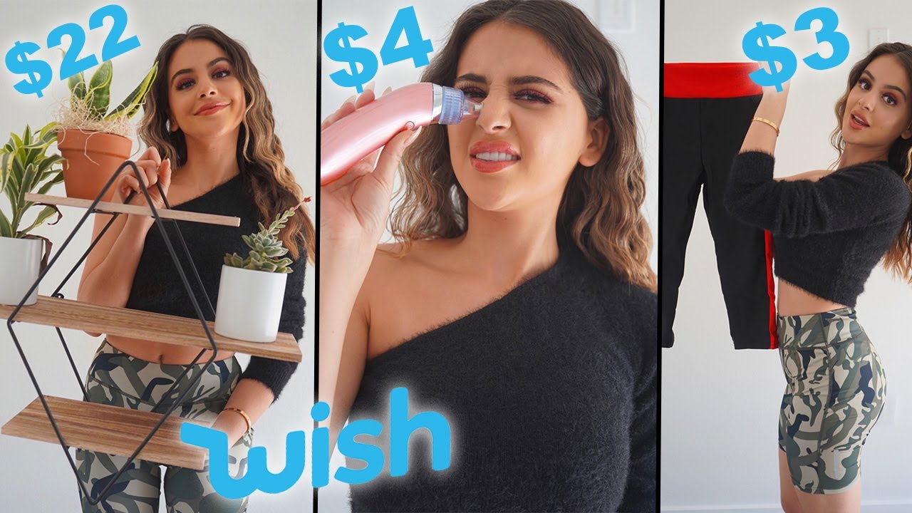 I TESTED HIGHLY RATED WISH PRODUCTS...a weird haul