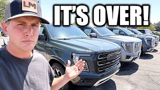 IT'S DONE! Everyone is BROKE and the Car Market is SCREAMING IT!