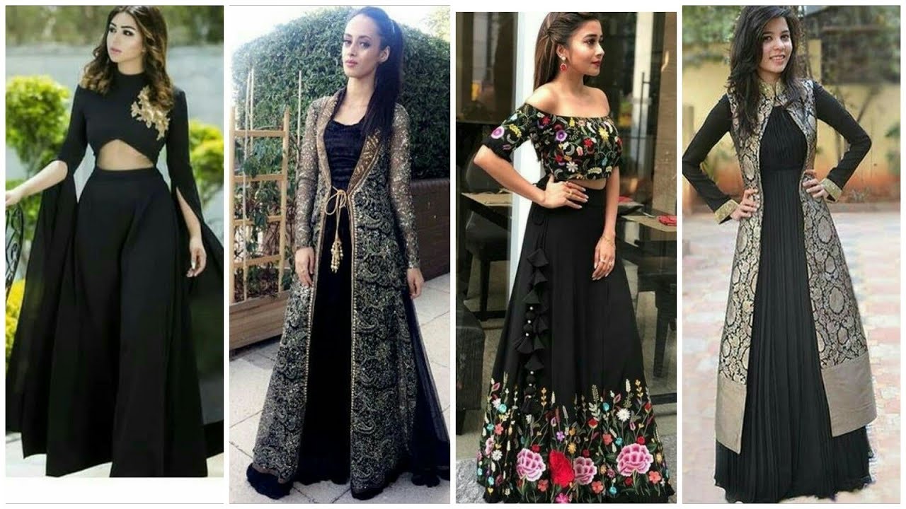 black frock design 2018