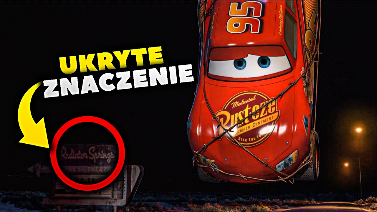 Wszystkie DETALE, które przegapiłeś w AUTA 1, 2, 3 (wszystkie filmy)