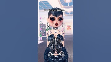 When you have to say NO to polite VIP beggars😢💔 #dresstoimpress #dti #roblox #shorts