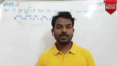 If (x+1/x)^2 = 3 then the value of x^6