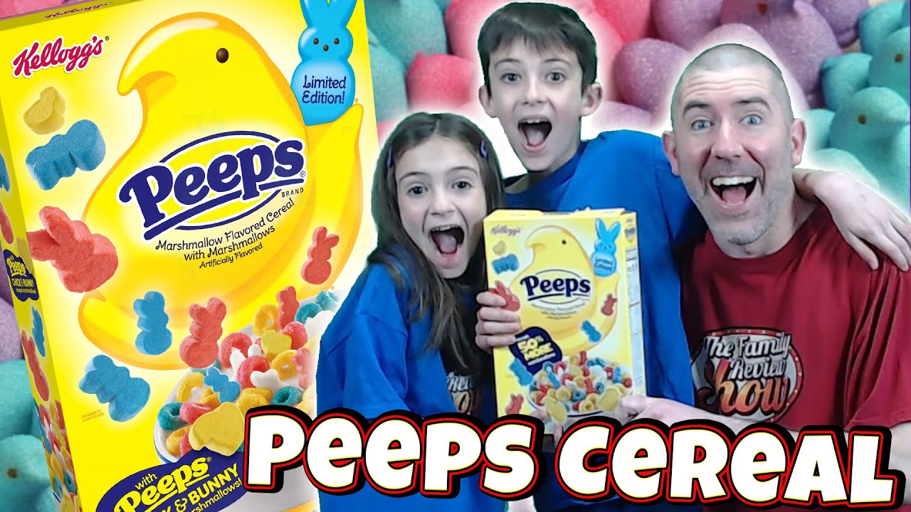 Peeps Cereal Taste Test and Review 2022