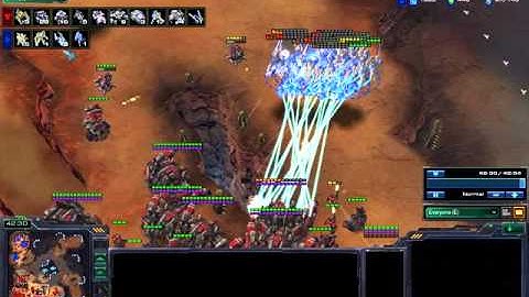 38 Void Rays vs. 10 Thors