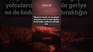 Ah yalan dünya... | onedit #şarkı