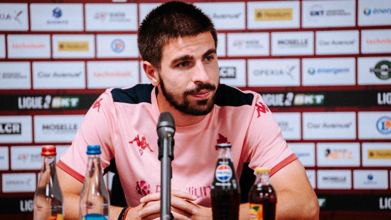 26-27 - | Spieltag 2: Grenoble - | Metz, Pressekonferenz von Giorgi ...