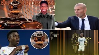 Zidane bay vinicuis jr ballon d'or paske okenn jwè ki ka kanpe anfas li avèk Bell pèfòmans li ap bay