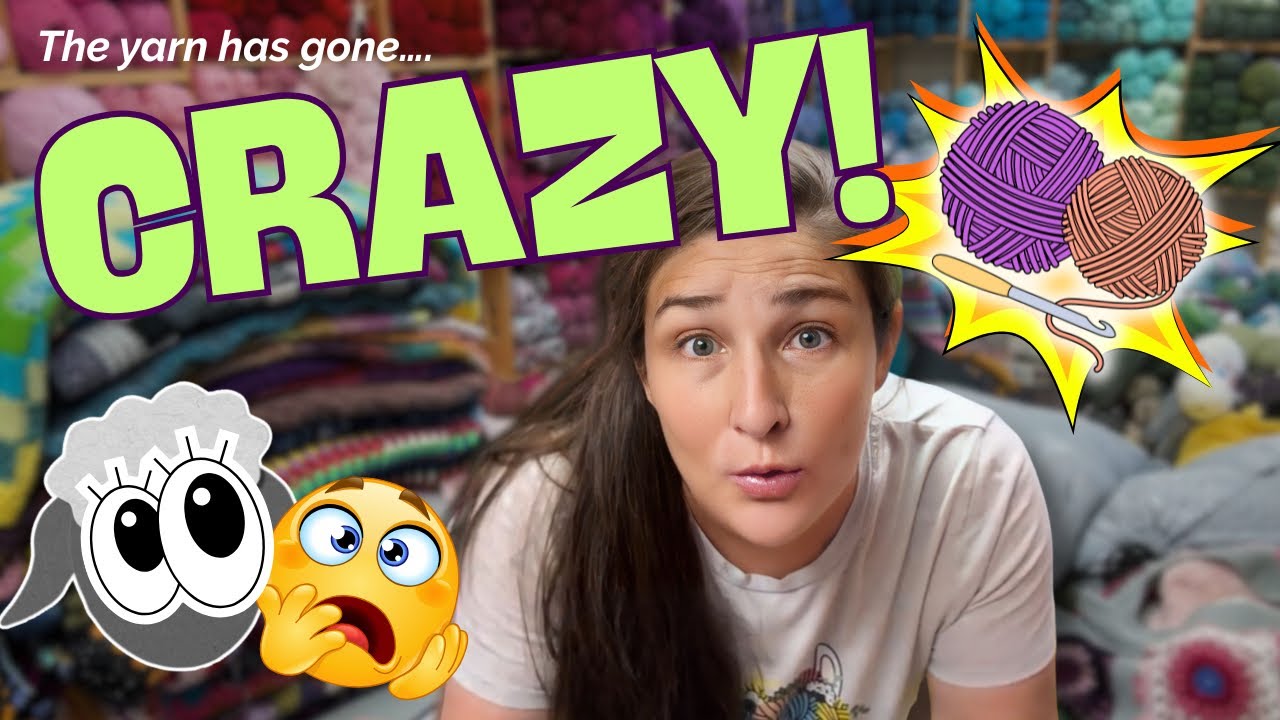 My YARN HOARD is OUT OF CONTROL!! 🤯🌪️🙀 - YouTube
