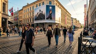 Oslo city centre walking tour in 4K HDR ๐ณ๐ด Oslo city centre walking tour in 4K HDR ๐ณ๐ด