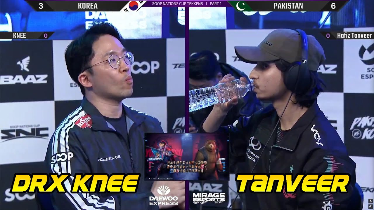 Rivalry Match🔥DRX KNEE (Bryan) vs Hafiz Tanveer (Claudio) 🇵🇰 | Pakistan VS Korea SNC 2025 FT3