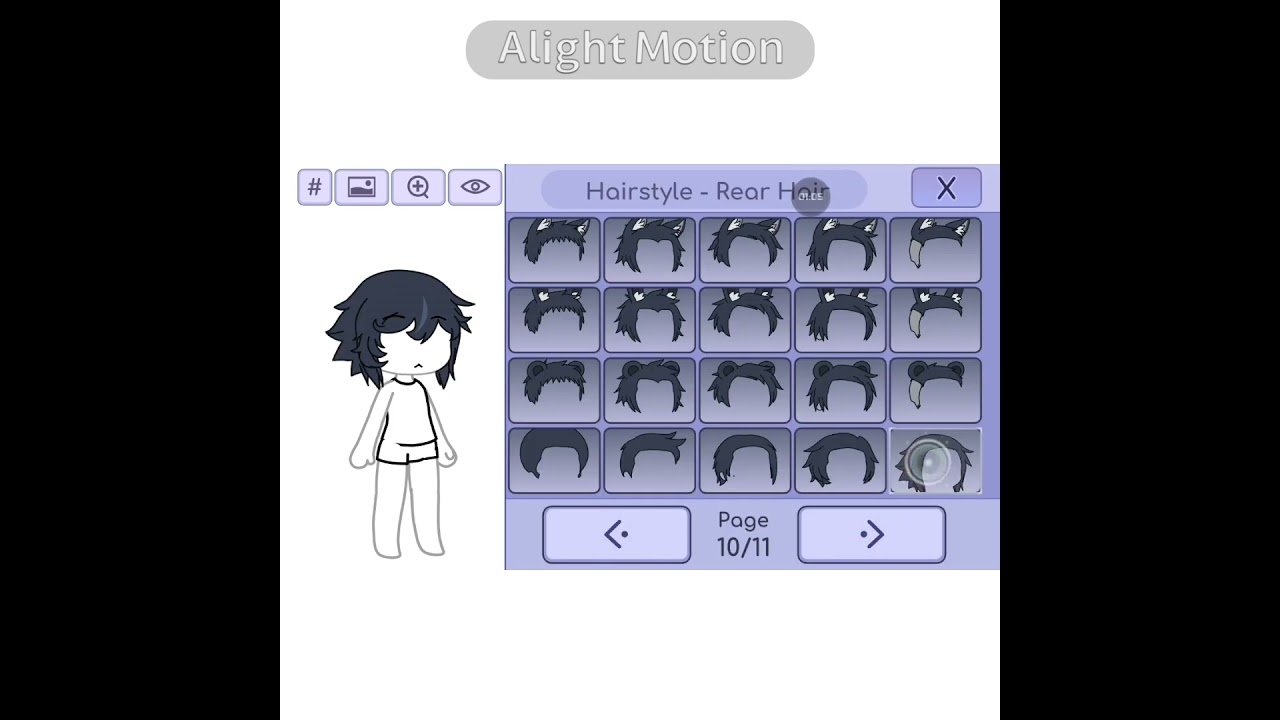 hair tutorials #gacha#oc#hair