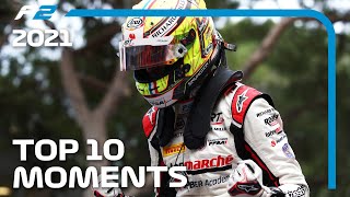 Top 10 Moments Of The 2021 Formula 2 Season!