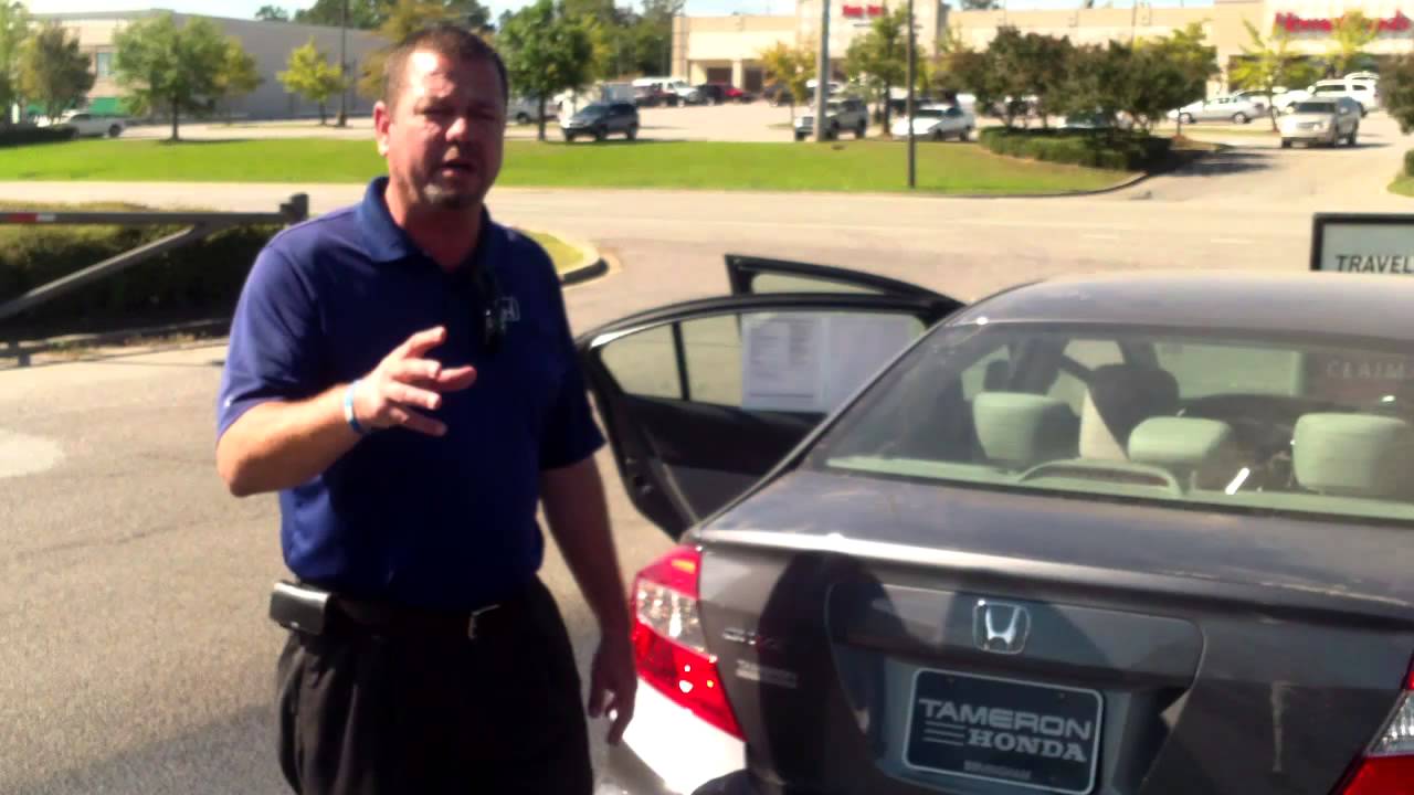 2012 Honda Civic for Joe! |Tameron Honda Ken Macconaghy