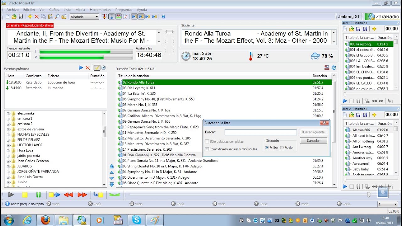 Como Activar Eventos En ZaraRadio
