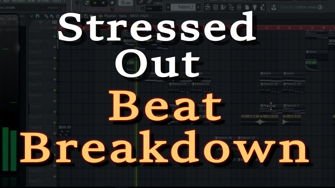 Twenty One Pilots - Stressed Out [ Beat Breakdown ] [ +FLP ] - YouTube