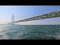 В Японии находится самый длинный подвесной мост