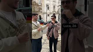 Thumbnail for Street Quiz in Lisbon: can people recognize the Germany Flag? 🇩🇪🇵🇹 Some answers were unexpected...