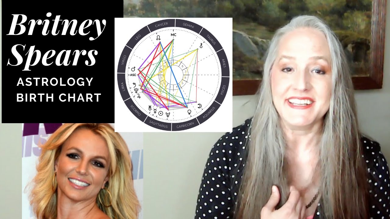 Britney Spears Birth Chart Astrology Analysis - Natal Birth Chart - YouTube