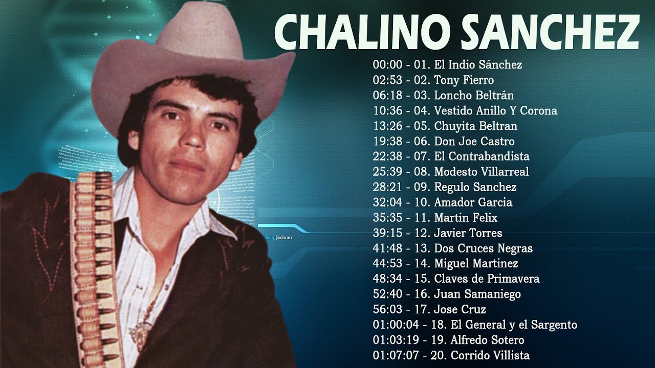 Chalino Sánchez Viejitas Mix Las Mejores Canciones De Chalino Sánchez