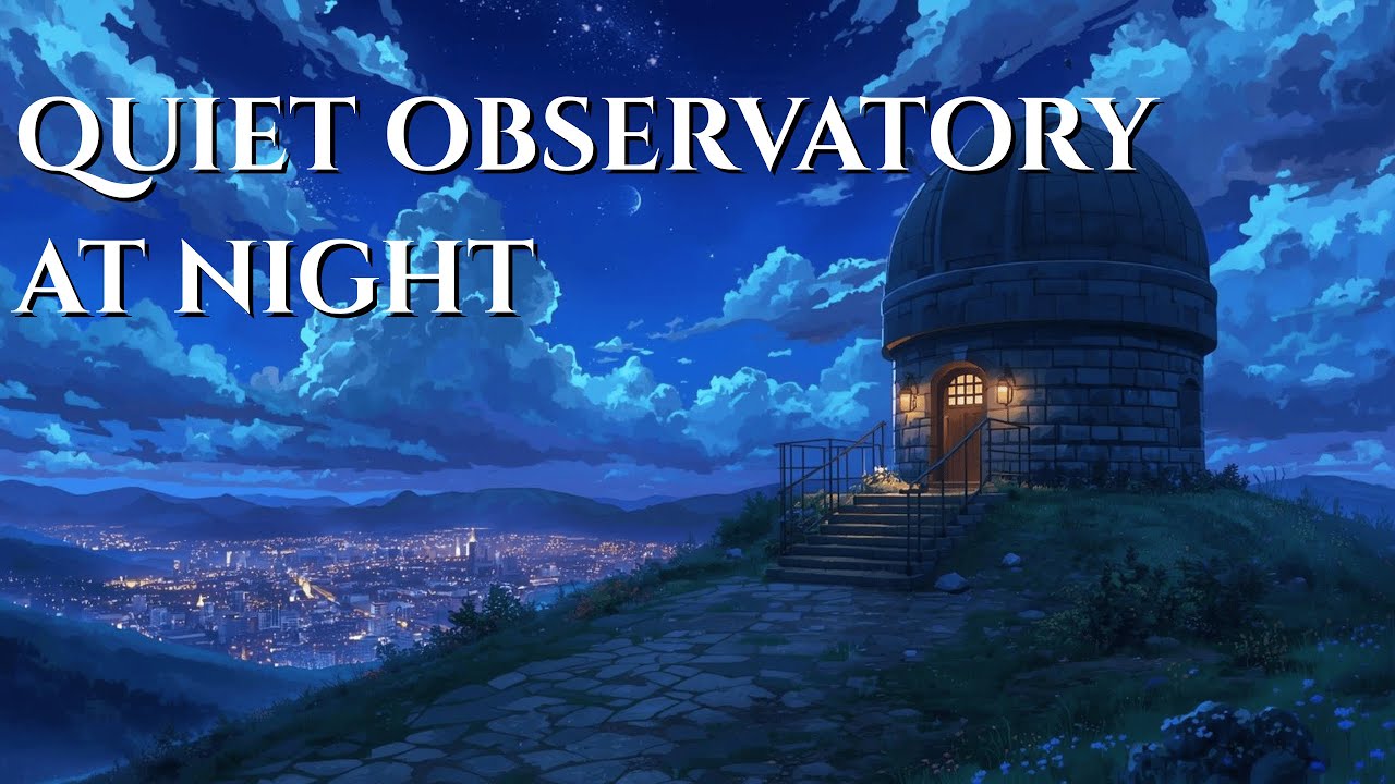 Quiet Observatory at Night 🌙 A Peaceful Sleep Story Beneath the Stars
