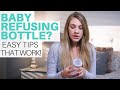 Baby Refusing Bottle? | How to Get Baby to Take a Bottle EASILY!