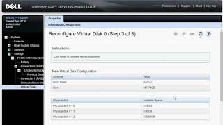 How to convert Raid1 to Raid5 from Dell openmanage